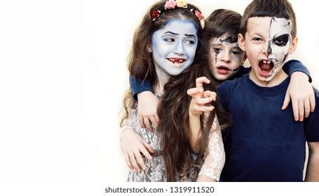 Zombie Kids Concept Birthday Party Celebration Stock Photo 1319911520 | Shutterstock