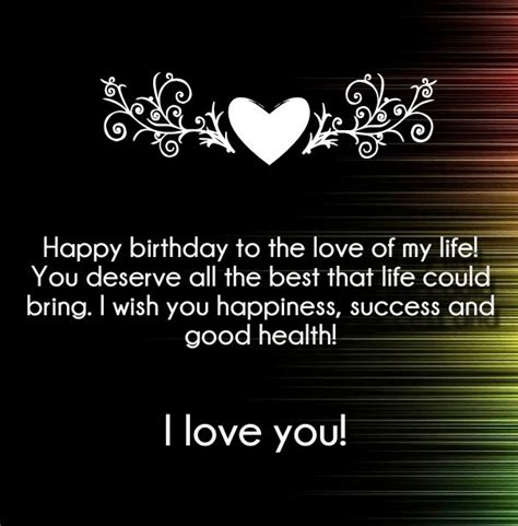 Happy Bday Love Quotes - ShortQuotes.cc