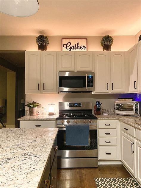 Kitchen Cabinet Decor Above Decorating Above Kitchen Cabinets Kitchen