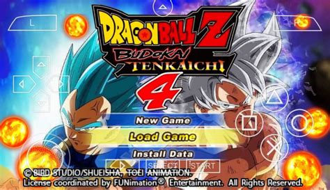 New Dragon Ball Z Budokai Tenkaichi 4 PSP V7 Game - Evolution Of Games