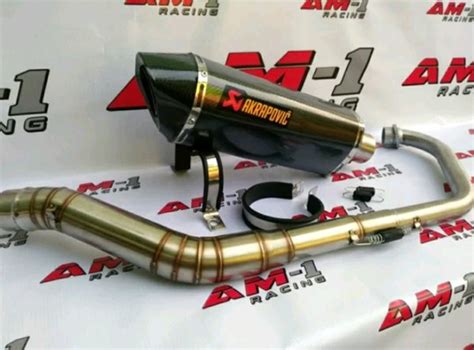 Jual Knalpot Racing Akrapovic Layang New Vixion R15 Vva V2 V3 Byson