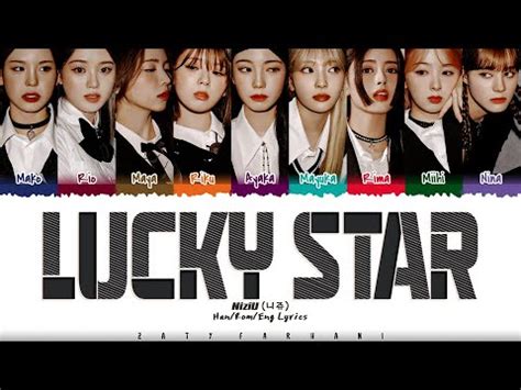 Niziu Lucky Star Lyrics Color Coded Han Rom Eng Youtube