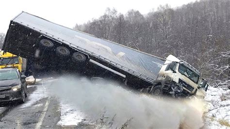 Extreme Dangerous Idiots Truck Driving Skills Total Idiots At Work Truck Fails Compilation