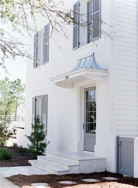 Lovely Door Overhang Designs For Every Home House Exterior