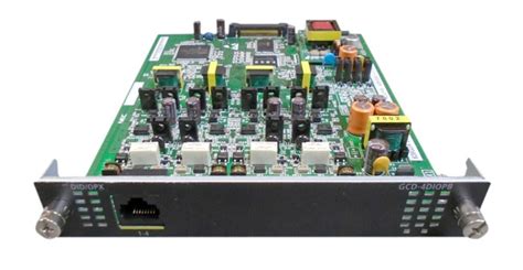 GCD 4DIOPB Card trung kế máy nhánh 48v tổng đài NEC SV9100