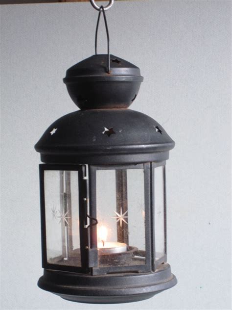 Old Black Bedouin Tent Lantern Metal And Glass Catawiki