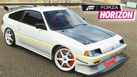 Forza Horizon Honda Civic Crx Mugen Realistic Driving And Best