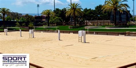 Sand Volleyball Court Construction In Florida - SportSurfaces.com