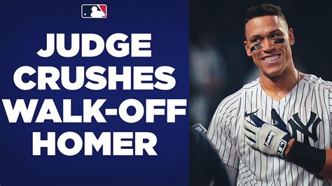 Aaron Judge CRUSHES a walk-off homer! - YouTube