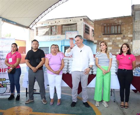 Alcalde Rafael Reyes Encabeza Cuarta Jornada Del Programa Comedor