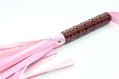 Wholesale Sweet Pink Sex Toys Male Bondage Leather Mini Whip Flirt Sex