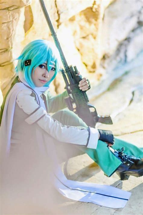 Sinon Cosplay Cosplay Amino