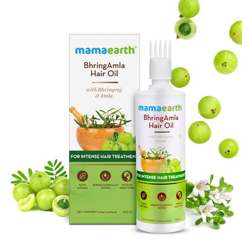 Bhringraj Hair Oil With Amla For Intense Hair Treatment 250ml