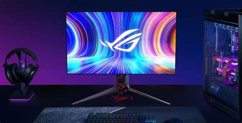 ASUS Outs ROG Swift OLED PG27AQDM 1440p OLED Gaming Monitor Tech News