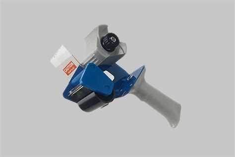 3" Standard Pistol Grip Tape Dispenser w/Retractable Cutting Blade ...