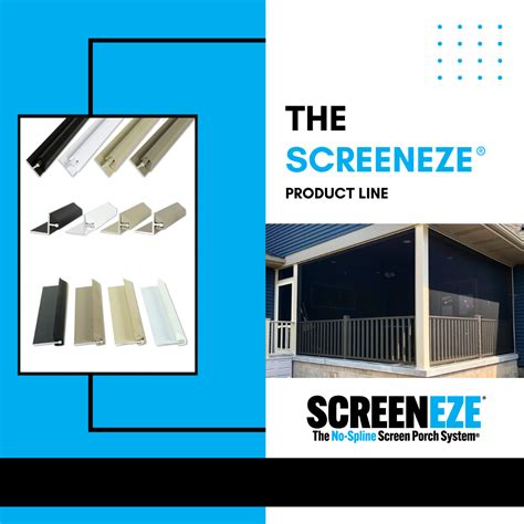 Screeneze No Spline Screen Porch Systems