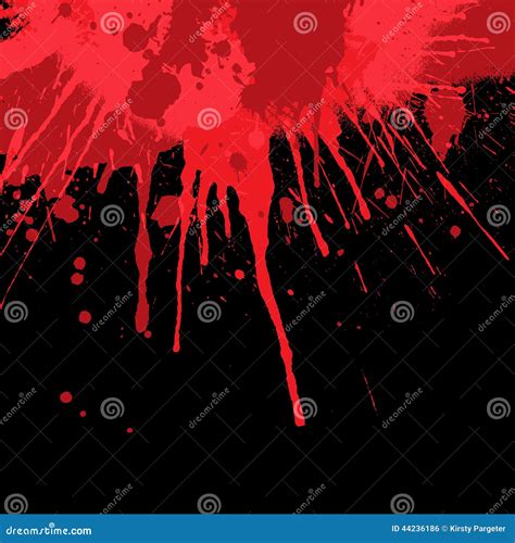 Blood Splatter Background Stock Vector Illustration Of Splat