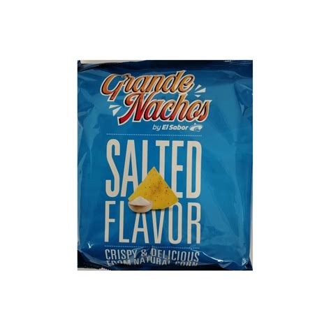 Nacho Chips Salted G El Sabor