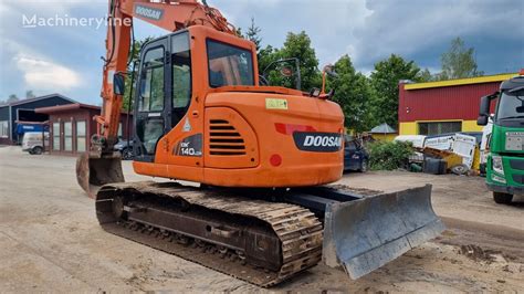 Doosan DX140 LCR 3 tracked excavator for sale Lithuania Kužiai DQ40255