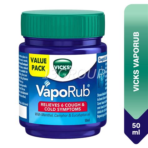 Vicks Vaporub Relieves Cough And Cold Symptoms Assorted Shopee Singapore