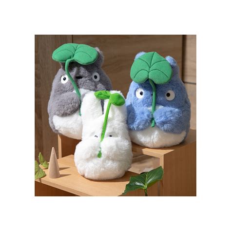 Plush Big Totoro Holding Leaves My Neighbor Totoro Meccha Japan