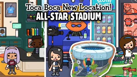 Toca Boca New Location All Star Stadium 😱🤩 Toca Life World New Update