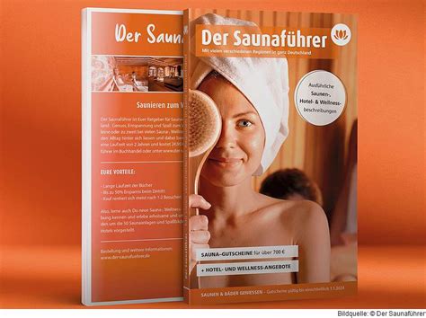 Der Saunaf Hrer Mit Regionalen Gutscheinen Saunazeit Magazin