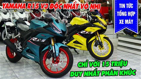 Yamaha R15 V3 Hút Hồn Trong Bản Độ Cực Chất Chỉ 10 Triệu Đồng Là Có Ngay 1 Em Hỗ Trợ Trả Góp