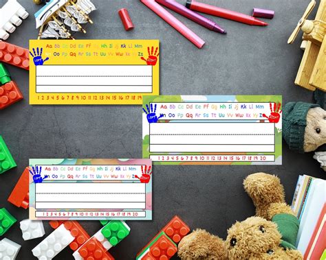 Printable Name Tags, Classroom Name Tags, Student Name Tags for Desk ...