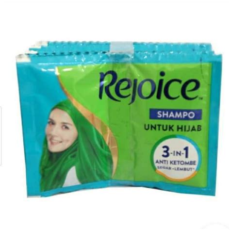 Jual Shampo Rejoice Hijab Sachet Per Renceng Shopee Indonesia