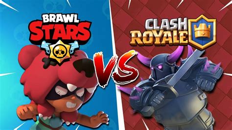 Brawl Stars Vs Clash Royale Youtube