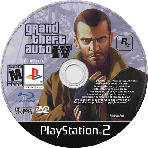 COVERS BOX SK Grand Theft Auto IV High Quality DVD Blueray Movie