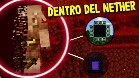 Tutorial Como entrar a la 2 Dimensión Oculta en el Nether y End Truco