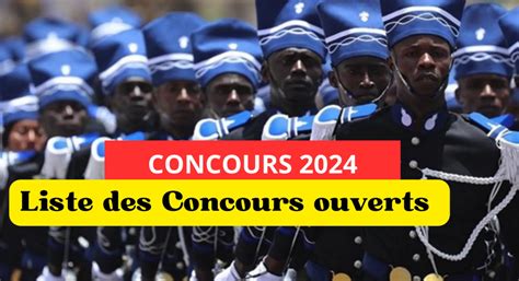 Liste Des Concours Ouverts De Janvier Mars Niveaux Bfem Et Bac