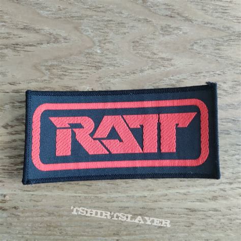 Ratt Small strip patch with logo | TShirtSlayer TShirt and BattleJacket ...