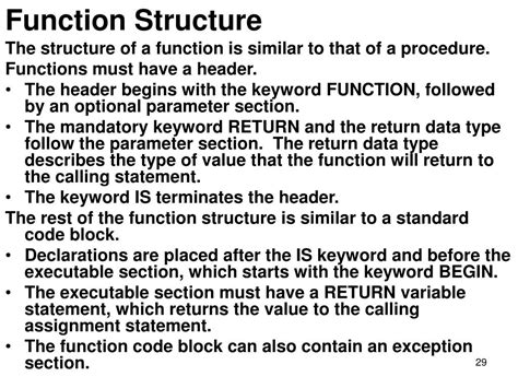 Ppt Oracle Stored Procedures Functions Powerpoint Presentation Free