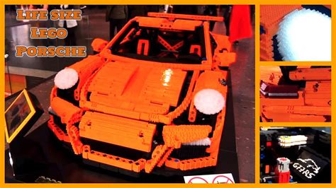 Porsche 911 Gt3 Rs Life Size Lego Version Youtube