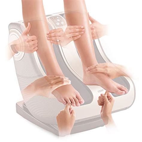 Osim Uphoria Warm 5 In 1 Deep Tissue Shiatsu Foot And Calf Massager With Heat Therapy