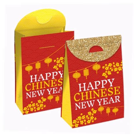 Big Dot of Happiness Chinese New Year Lunar New Year Gift Favor Bags ...