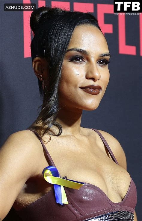 Saffron Hocking Sexy Seen Flaunting Her Hot Tits And Legs At The Top Boy Premiere In London AZNude