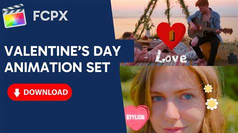 🔥 [download Now] Valentine S Day Romantic Animations For Final Cut Pro X Valentine S Day Youtube