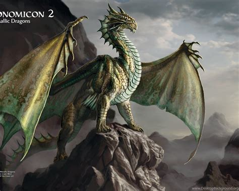 DRACONOMICON METALLIC DRAGONS Dungeons Dragons Metallic ... Desktop ...