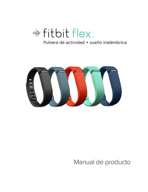 Fitbit Flex Manual De Usuario Manualzz