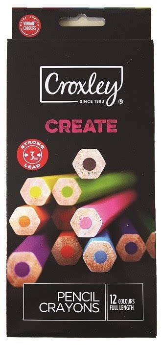 Croxley Pencil Crayons Full Length 12 Park Avenue Stationers