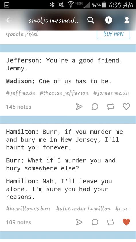 Pin By Raven Whitefoot On Stuff Hamilton Jokes Hamilton Funny