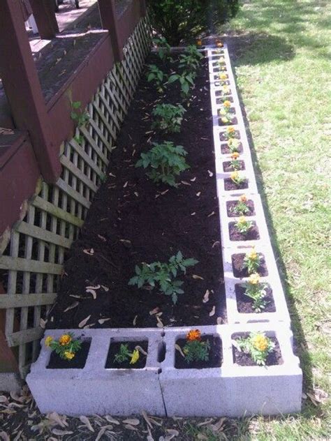 Pin By Erica Ishmael On Turned Out Good Cinder Block Garden