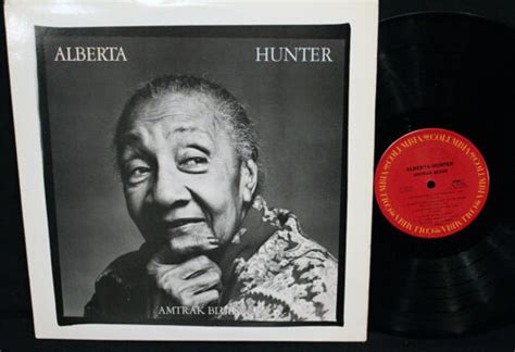 Alberta Hunter Amtrak Blues Columbia 36430 Vintage 80 LP John Hammond