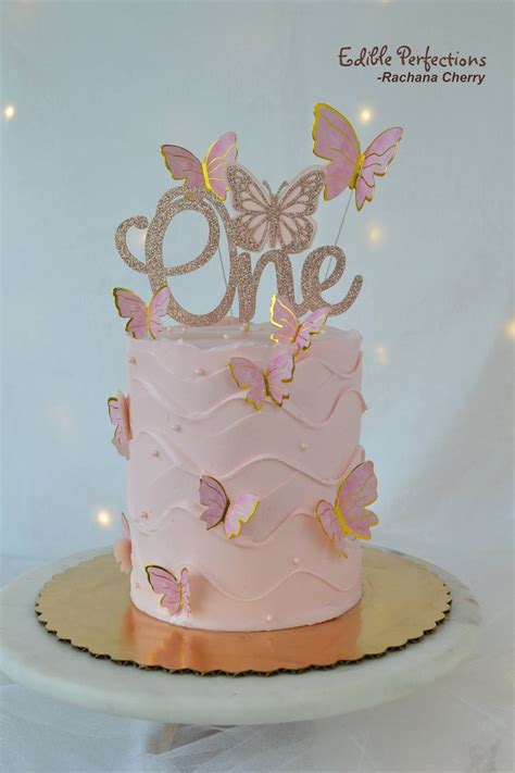 One Butterfly Birthday Cake Topper First Birthday Cake Topper Etsy In 2024 Butterfly Theme