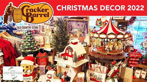 Cracker Barrel Christmas Decor Shop With Me Youtube