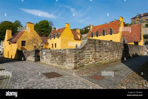 Culross Palace in Culross, Fife, Scotland, UK Stock Photo - Alamy